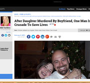 Article on Jennifer Ann's Group founder story to prevent teen dating violence in memory of his daughter.