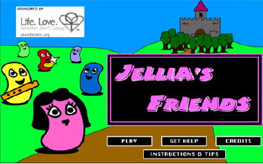 Screenshot of Jellia's Friends by Rachel Ponce